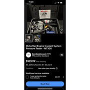 Motorad MT300 Engine Coolant System Pressure Tester