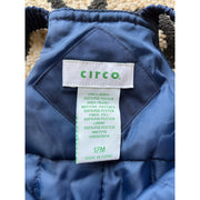 Circo Bibs Snowsuit 12 Months Baby Toddler Blue Unisex Snow Pants One Piece