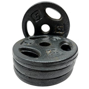 4 Heavy Duty Fixed Dumbell Handles & 5 lb weights x 4