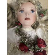 Vintage 13" 1998 Patricia Rose Angel doll-Heaven on wings- Limited Ed