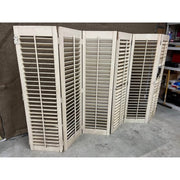 Authentic Solid Wood Plantation Shutters