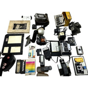 LOT of Antique Photography Items: Kodak, Instamatic, Rollei, Bentley, Unicolor,Polaroid