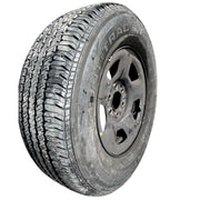 Used Continental SUV Tire with Steel Rim, 265/70 R17