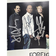 FOREIGNER GROUP SIGNED PHOTO